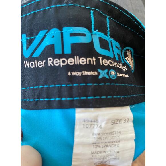 BODY GLOVE Vapor Mens Board Shorts Swim Trunks Size  32” Blue - Picture 6 of 6